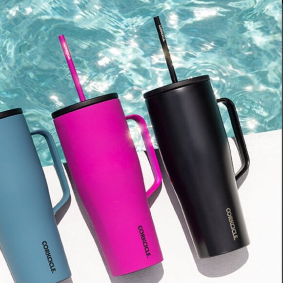 NWT Golf Corkcicle 30oz Cold Tumbler Cup with Handle - Picture 13 of 13